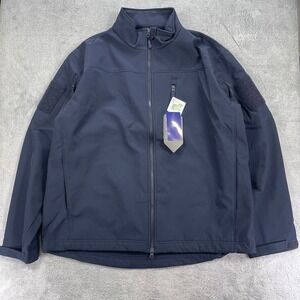 Condor Phantom Softshell Jacket Mens 3XL Navy Tactical Breathable Fine Fleece